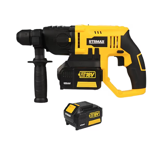 RTX1855 AKÜLÜ KIRICI DELİCİ MATKAP 18V, 2x4.0Ah RTRMAX X-LION