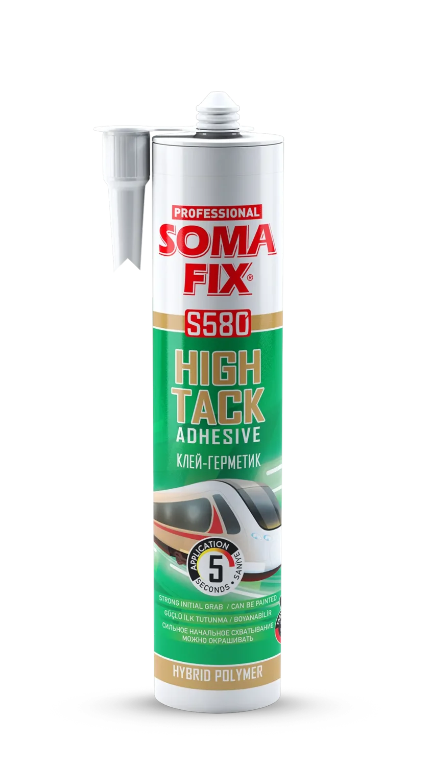 S580 SOMAFIX HIGH TACK-HYBRID POLYMER YAPIŞTIRICI BEYAZ 290 ML