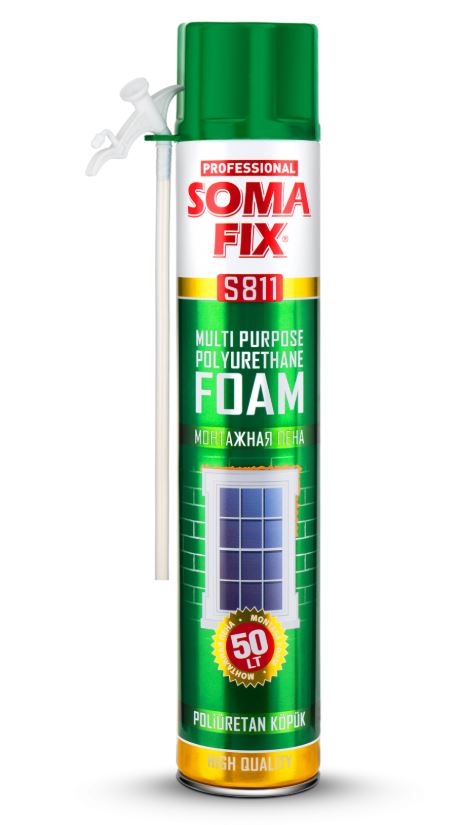 S811 SOMAFIX POLİÜRETAN KÖPÜK 750 ML-845 GR