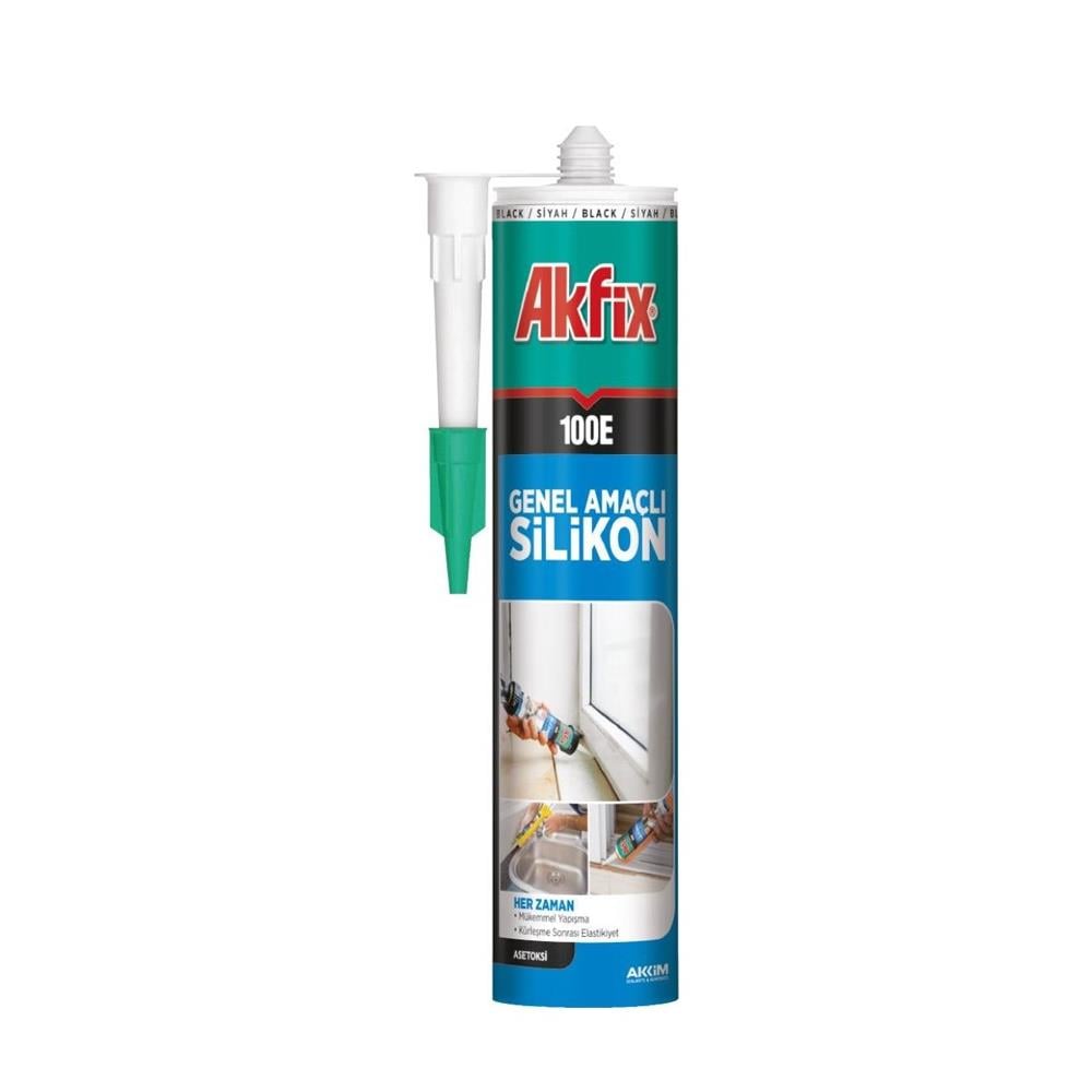 SA041 AKFİX 100E SİLİKON ŞEFFAF 280 ML