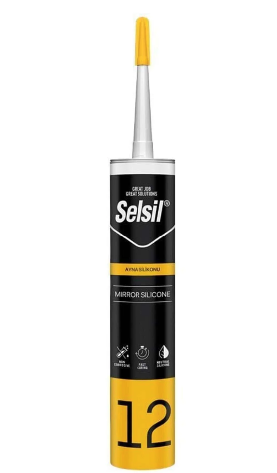 SELSİL AYNA SİLİKONU 280 ML