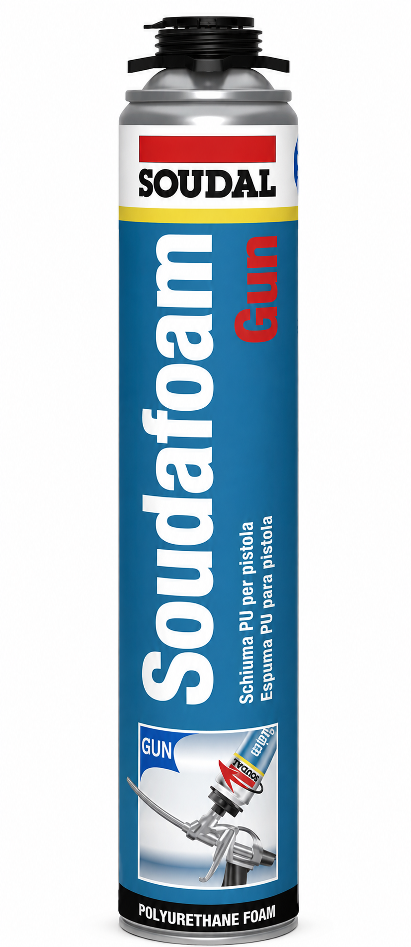 SOUDAL GUN TABANCALI KÖPÜK 750 ML