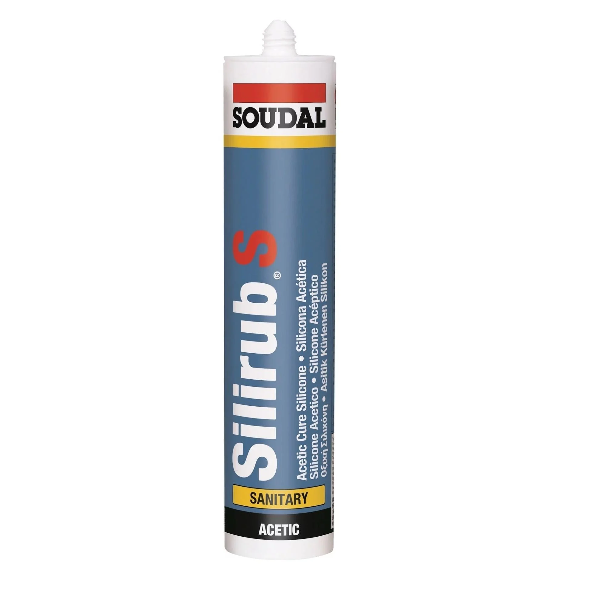 SOUDAL SİLİRUB S SİLİKON 280 ML ŞEFFAF