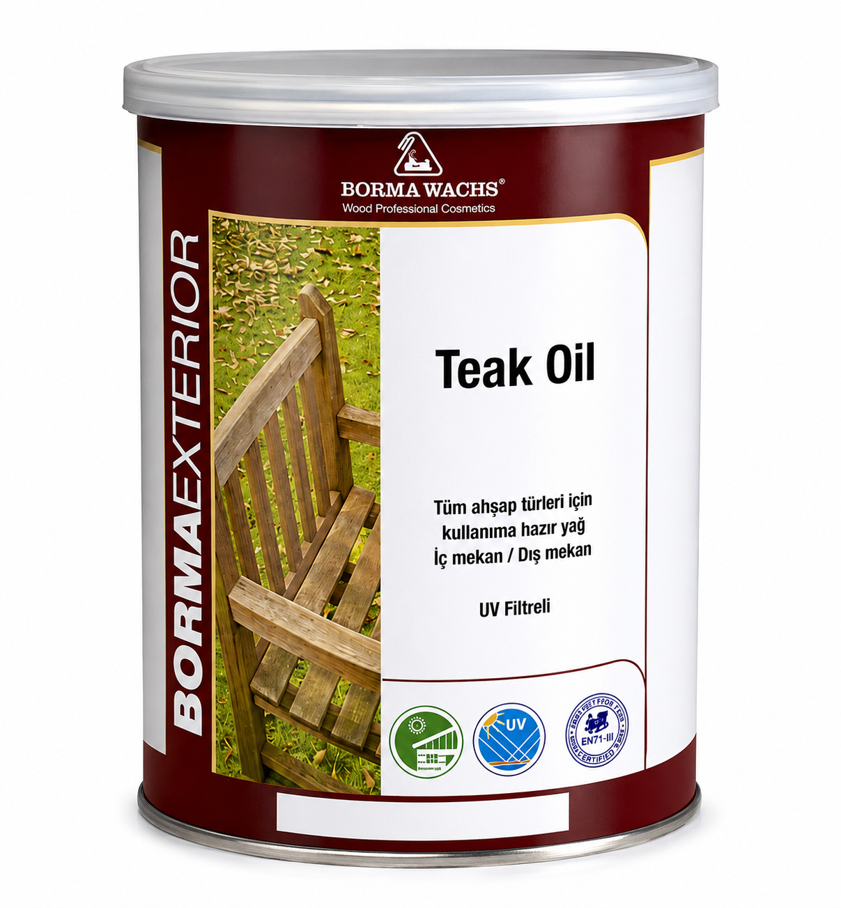 TEAK OIL 5 LT MEDIUM WALNUT 59 0362-59