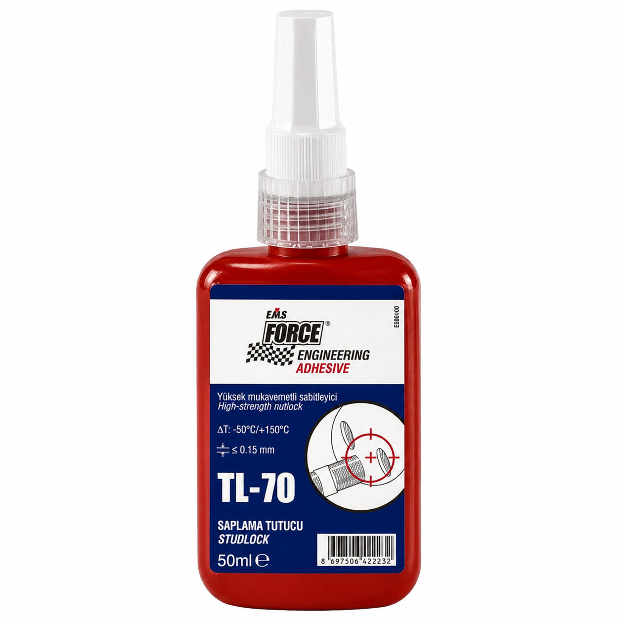 TL70050 FORCE CIVATA SABİTLEYİCİ SÖKÜLEMEZ 50 ml