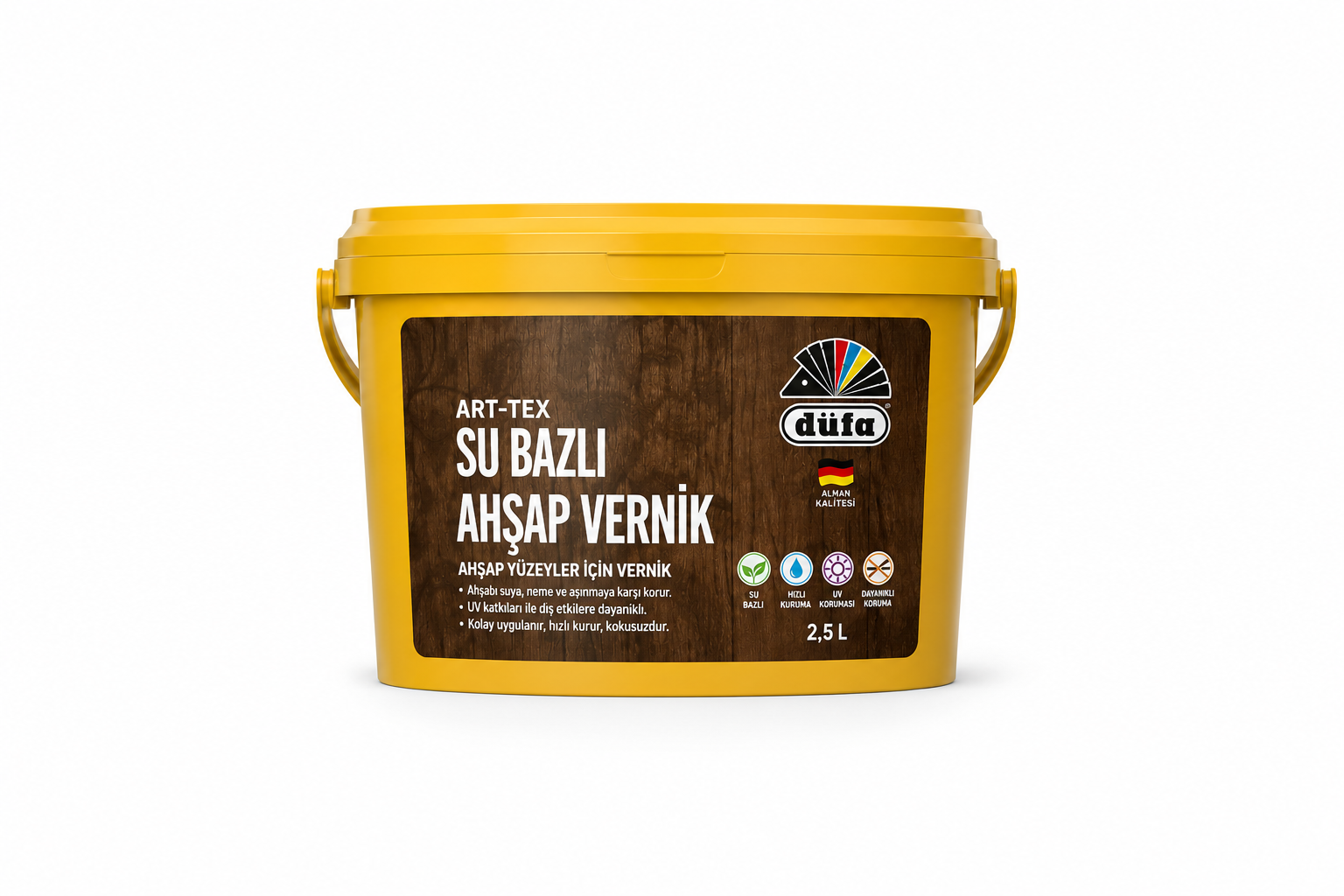 TÜTÜN ART-TEX SU BAZLI VERNİK  2,5 L