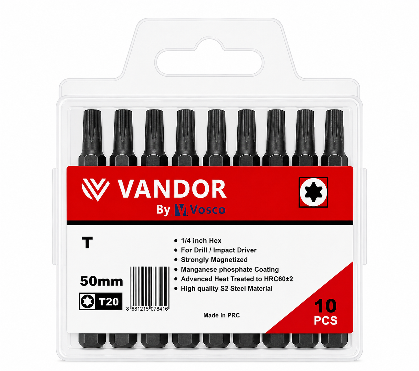 VANDOR BİTS UÇ İMPACT T20*50