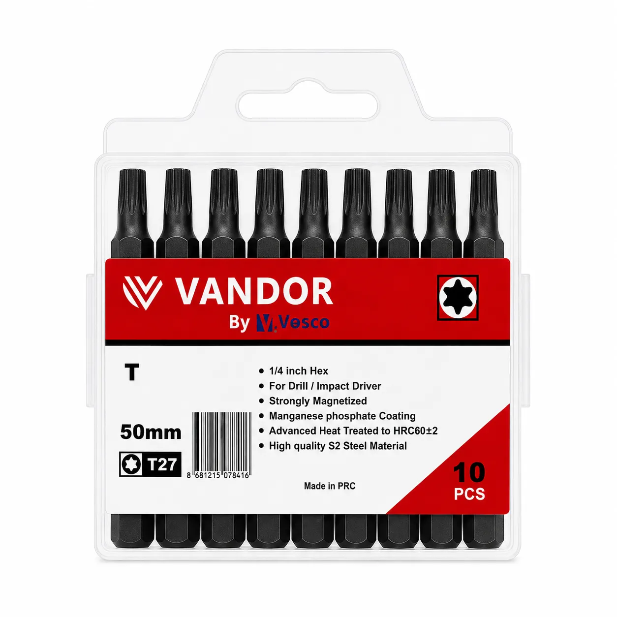 VANDOR BİTS UÇ İMPACT T27*50
