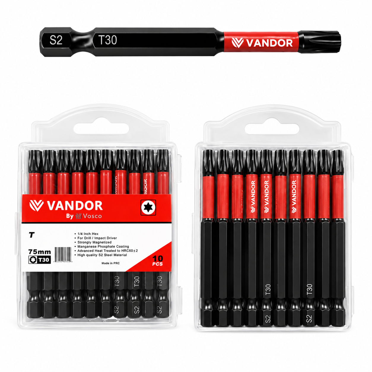 VANDOR BİTS UÇ İMPACT T30*75