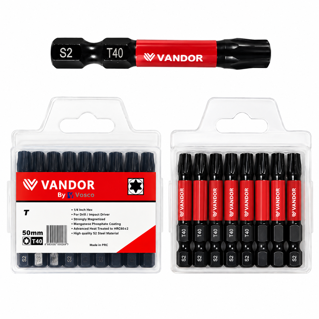 VANDOR BİTS UÇ İMPACT T40*50
