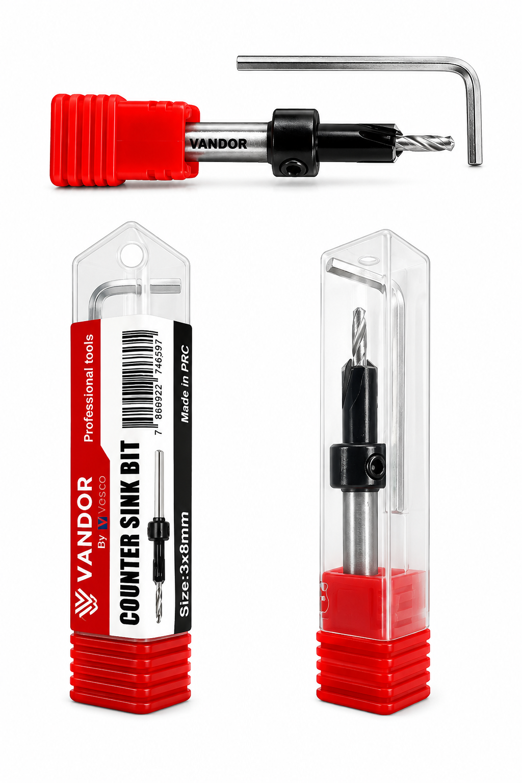 VANDOR HAVŞA MATKAP UÇ 3*8 MM
