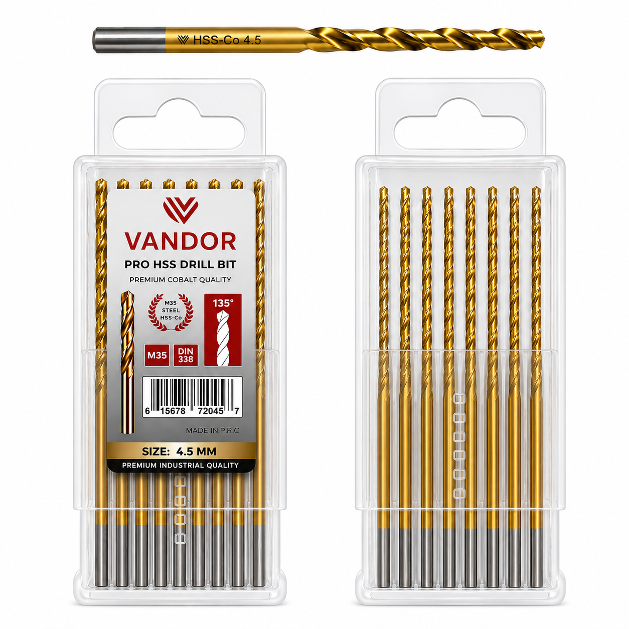 VANDOR M35 - COBALT HSS 4.5