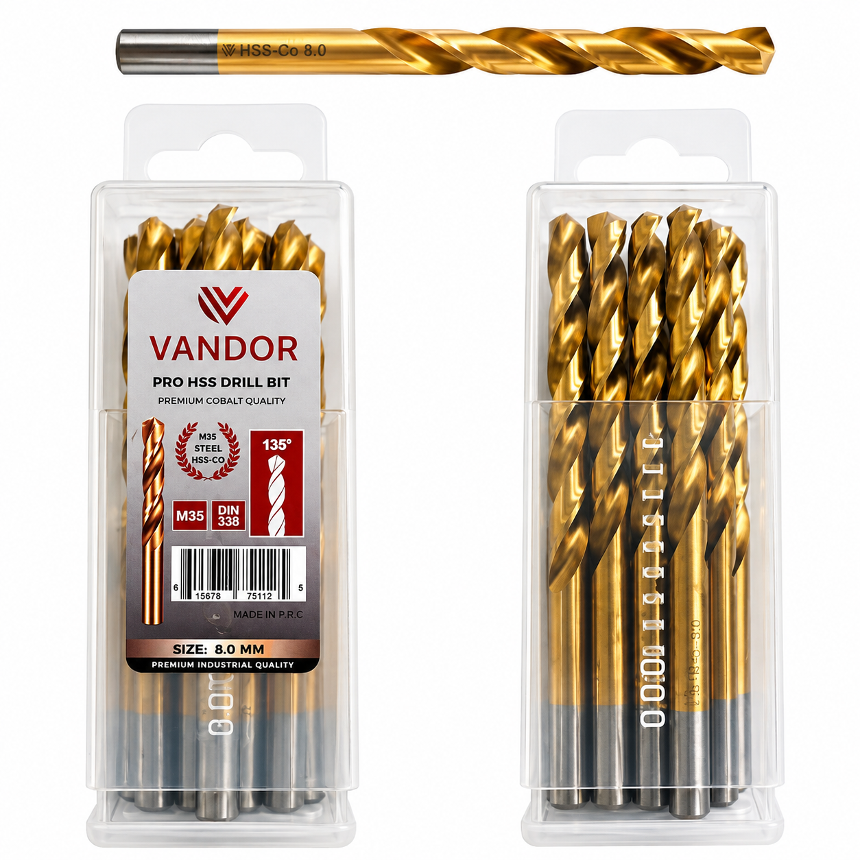 VANDOR M35 - COBALT HSS 8