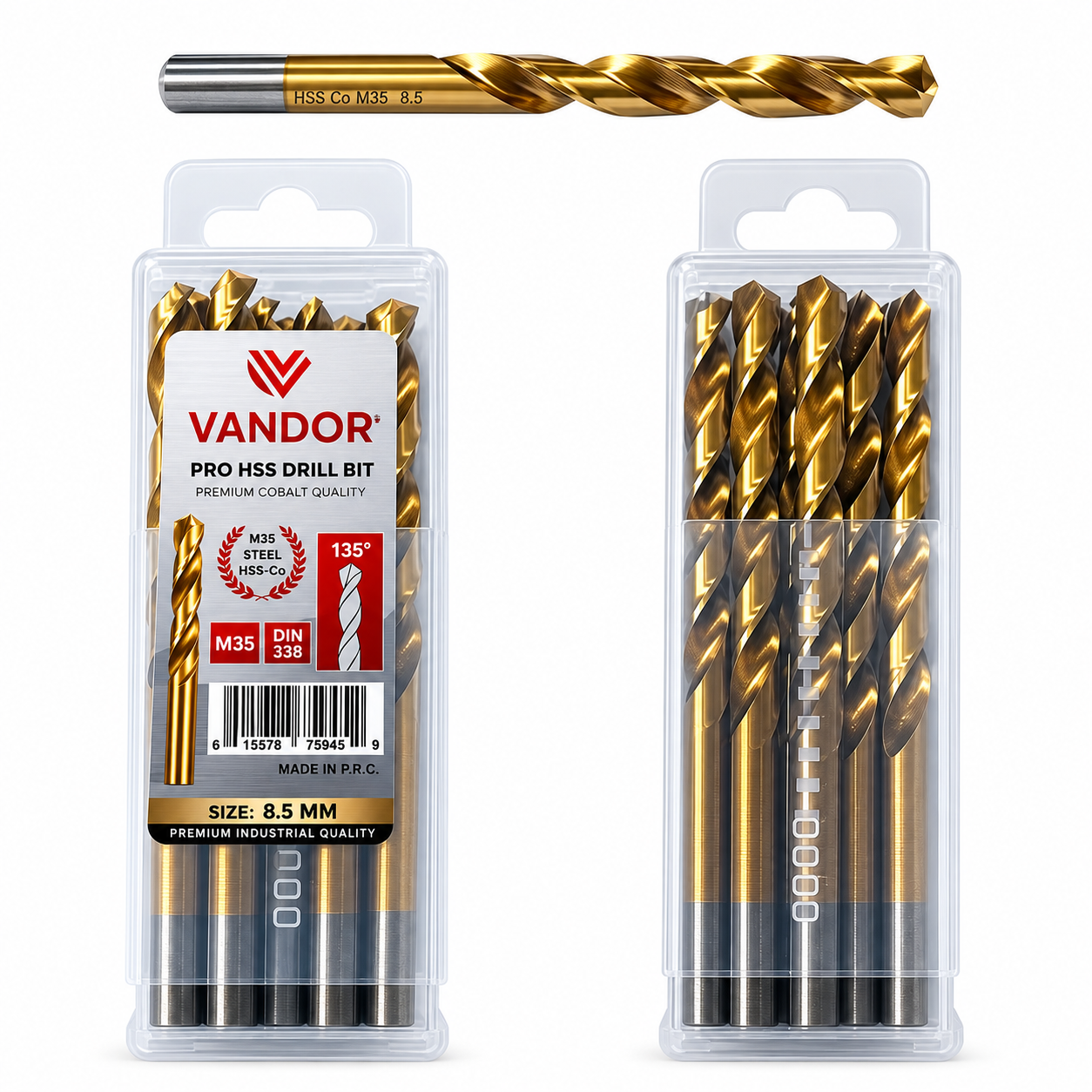 VANDOR M35 - COBALT HSS 8.5
