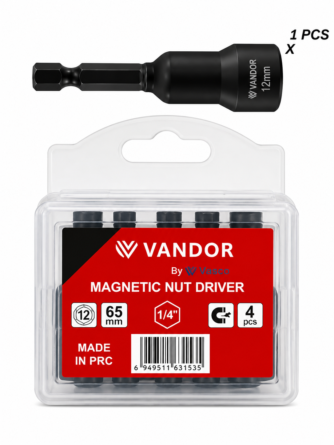 VANDOR MANYETİK SOMUN ADAPTÖRÜ İMPACT 12*65
