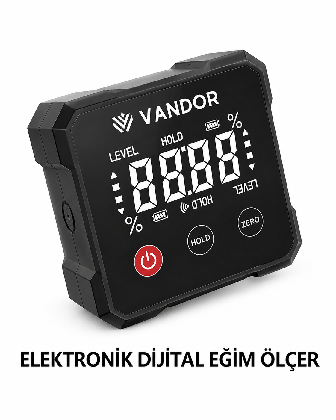 VDG VANDOR DİJİTAL LAZERLİ AÇI ÖLÇER / EĞİM GÖSTERGESİ