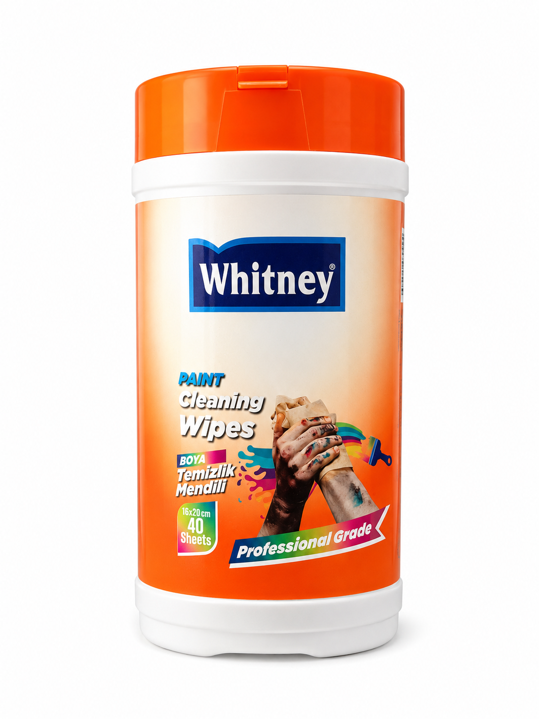 WHİTNEY BOYA TEMİZLEME MENDİLİ 40 LI