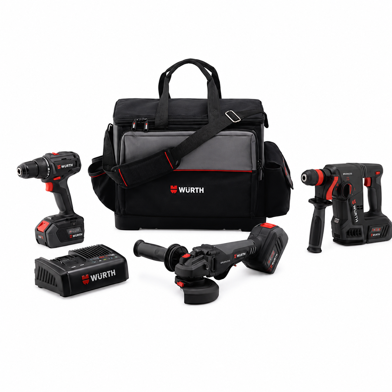 WURTH ÜÇLÜ SET MCUBE ABS/ABH/AWS CMP.18V 3X5AH